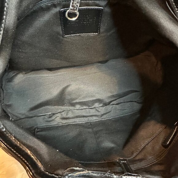 Coach Black and White Tote Bag - Picture 11 of 13